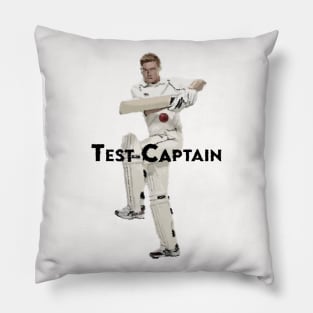 World Cricket Batsman Test Captain p1 Pillow