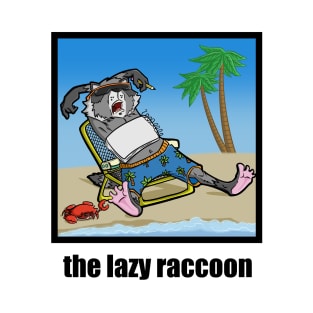 The Lazy Raccoon Official Tee T-Shirt