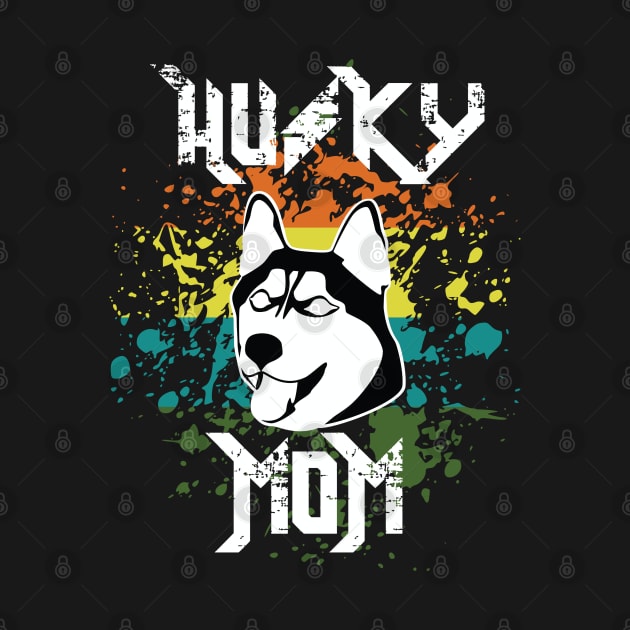 Husky Mom by The Wagging Willow