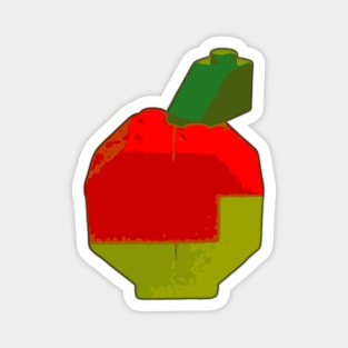 Brick Creations - Apple Magnet