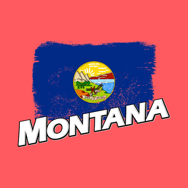 Montana flag by PVVD