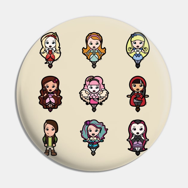 Ever After High Tooniefied Pin by Tooniefied