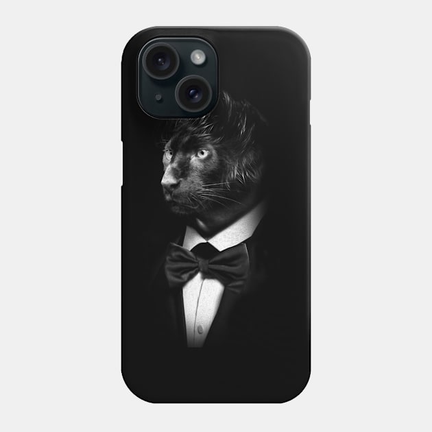 Human Cat Phone Case by leamichael12