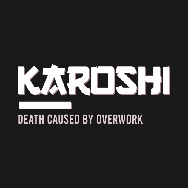 Karoshi death caused by overwork by vpdesigns