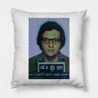 Larry King Mugshot Pillow