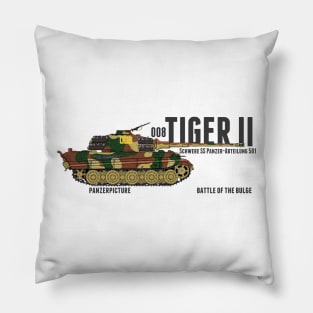 Tiger II 008 Battle of the Bulge Pillow