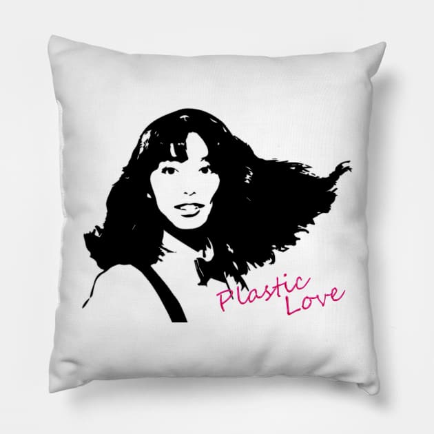 Plastic Love Mariya Takeuchi Pillow by MalcolmDesigns