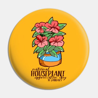 National Houseplant Appreciation Day 10 January Pin