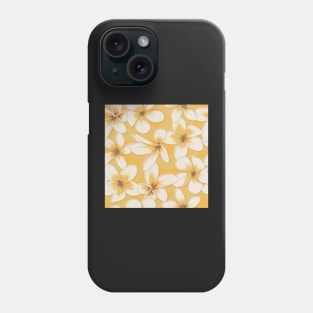 Yellow  Frangipani Phone Case