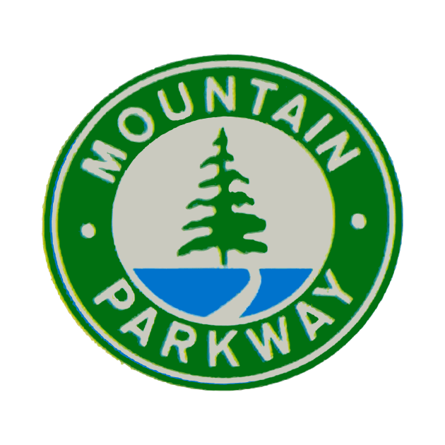 Vintage Mountain Parkway Decal by zsonn