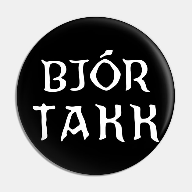 Bjor takk Pin by produdesign