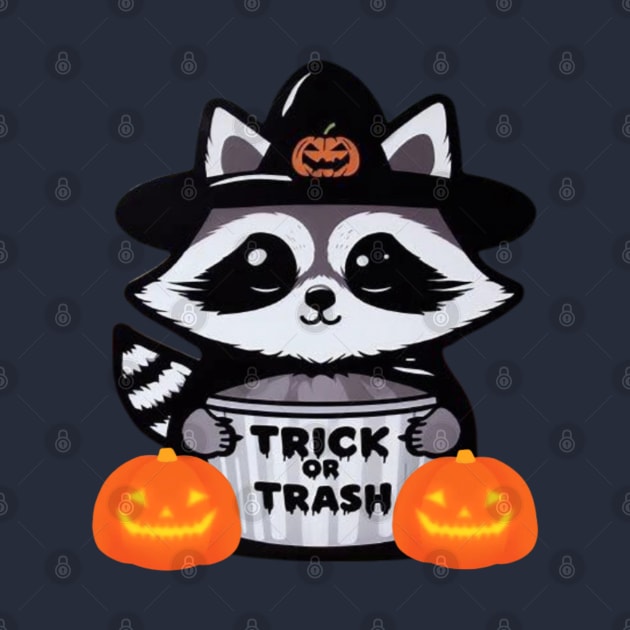 Raccoon Trick or Trash by ThE MaYoR☆MDM☆