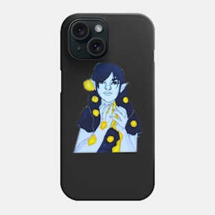 Glowing light character design Phone Case
