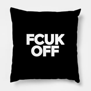 Funny Easter gift ideas You Read That Wrong tees "FCUK OFF". Funny Easter gift ideas for men, women, teens, Singles, but not for kids. Pillow