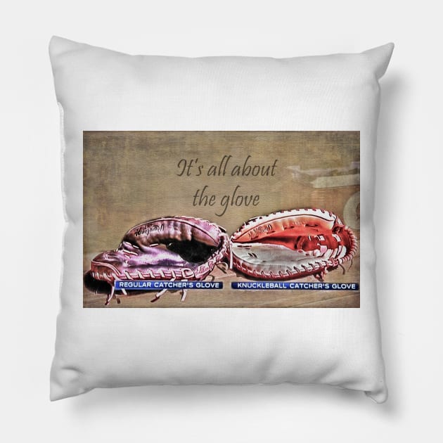 It's All About The Glove Pillow by ninasilver