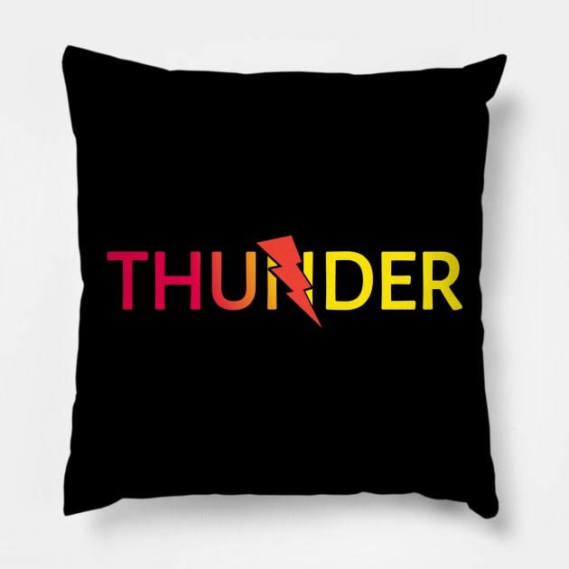 Thunder Pillow by radeckari25