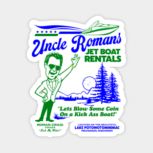 Uncle Roman's Jet Boat Rentals Magnet