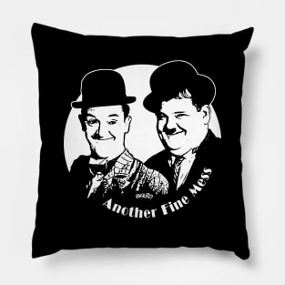 Laurel and Hardy - Another Fine Mess Pillow