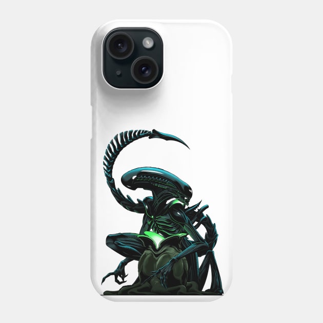 Alien Phone Case by theninjabot