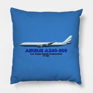 Airbus A340-500 - Las Vegas Sands Corporation Pillow