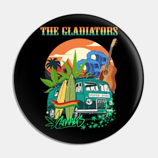 THE GLADIATORS MERCH VTG Pin