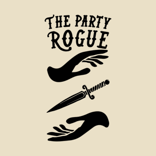 Rogue Dungeons and Dragons Team Party 2 T-Shirt