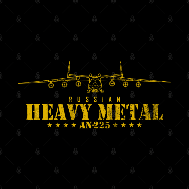 Russian Heavy Metal AN-225 (distressed) by TCP