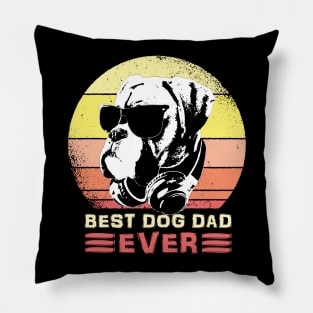 Best Dog Dad Ever Pillow