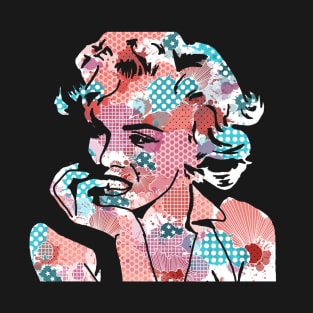 Marilyn Monroe Abstract T-Shirt