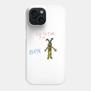 into the pit Phone Case