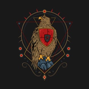 The falcon illustration T-Shirt