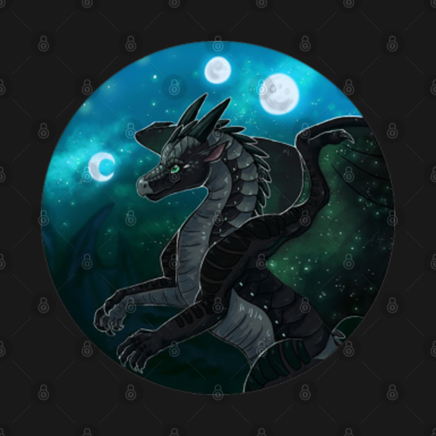 Wings of Fire - Moonwatcher - Dragons - T-Shirt | TeePublic
