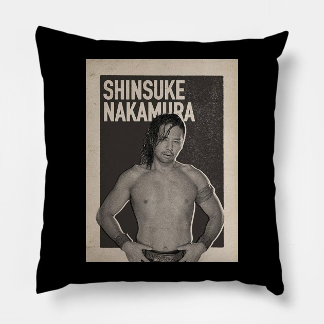 Shinsuke Nakamura Pillow by nasib