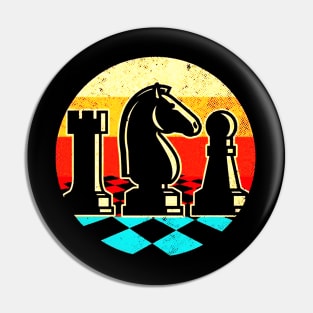 Chess Pieces Pin