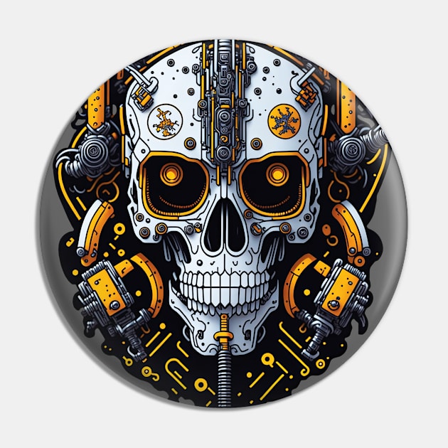 Mecha Skull S01 D94 Pin by Houerd