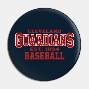 Guardians Cleveland Baseball Pin