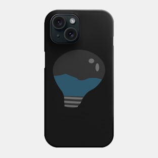 light bulb vector illustration Phone Case