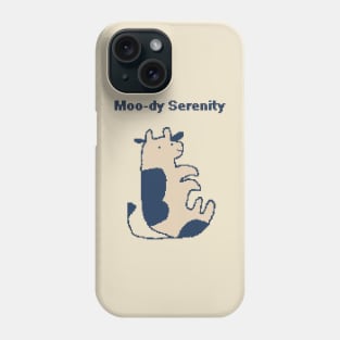 Moo-dy Serenity - 1bit Pixelart Phone Case