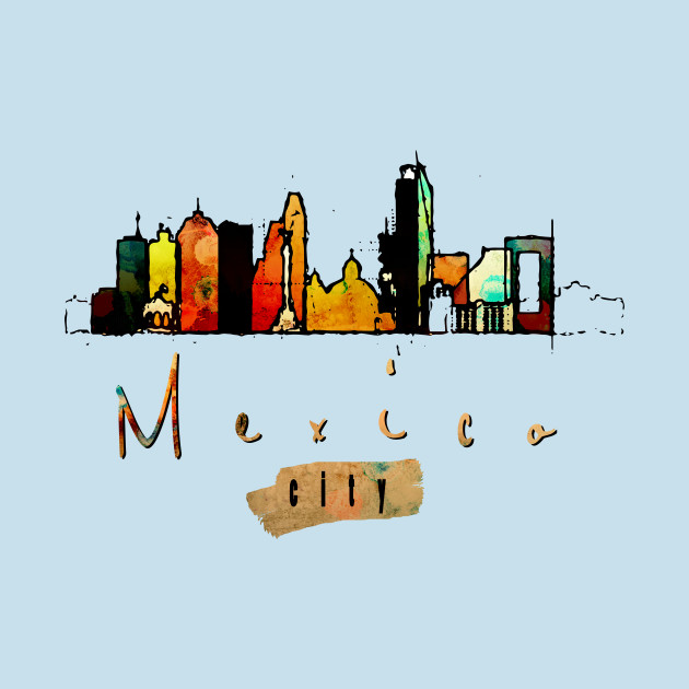 Disover Mexico city - Mexico City - T-Shirt