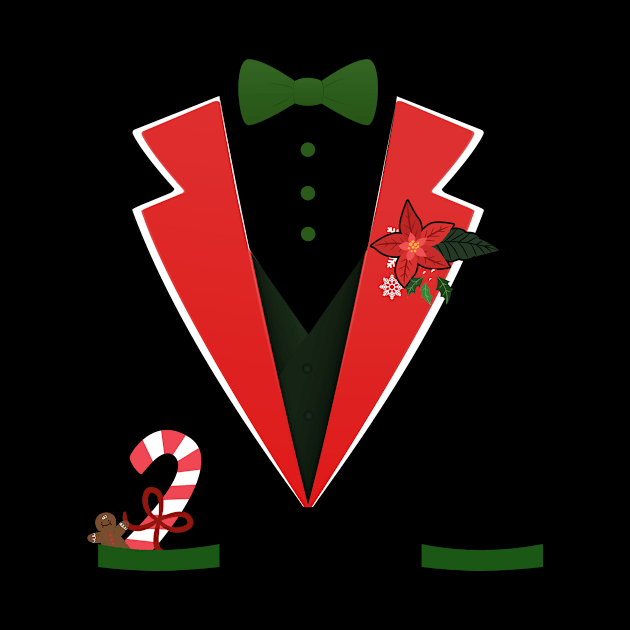 Christmas Tuxedo Costume by aaltadel