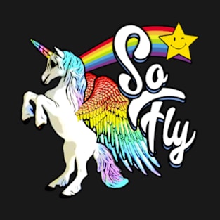 Unicorn So Fly T-Shirt