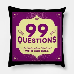 99 Questions (square) Pillow