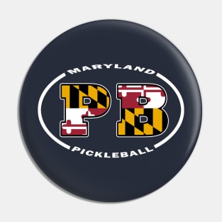Maryland Pickleball Pin