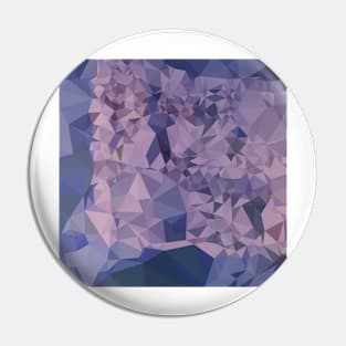 Cool Grey Blue Orange Abstract Low Polygon Background Pin