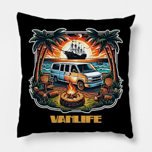 Chevy express vanlife Pillow