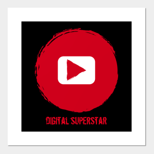 Youtube Logo Posters And Art Prints Teepublic