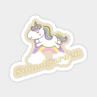 soungarden ll unicorn Magnet