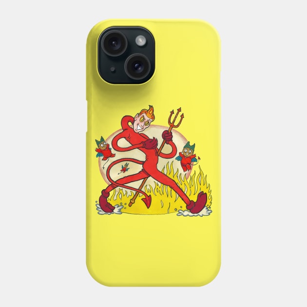 Rubber Hose Demons Phone Case by Phosfate