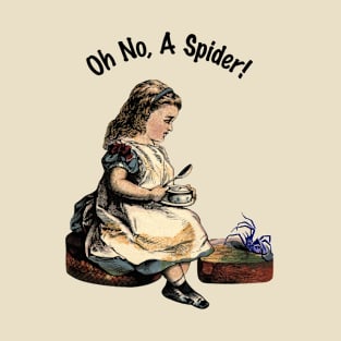 Oh No, A Spider! Little Miss Muffet T-Shirt