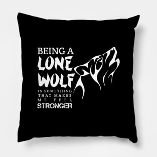 Lone Wolf Pillow